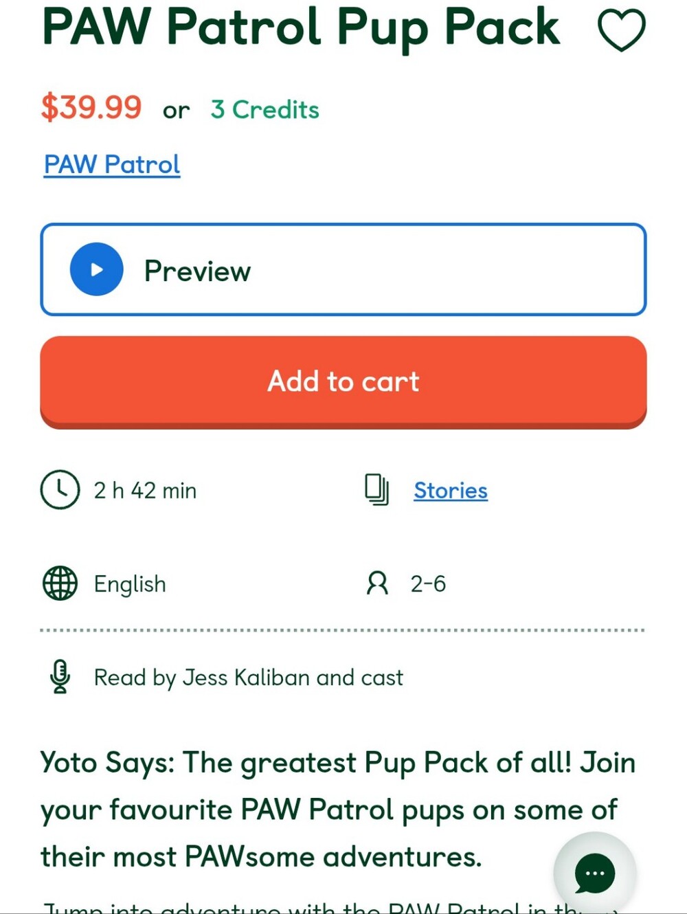 Paw Patrol 6 pack Yoto Cards Pup pack - Picture 5 of 7